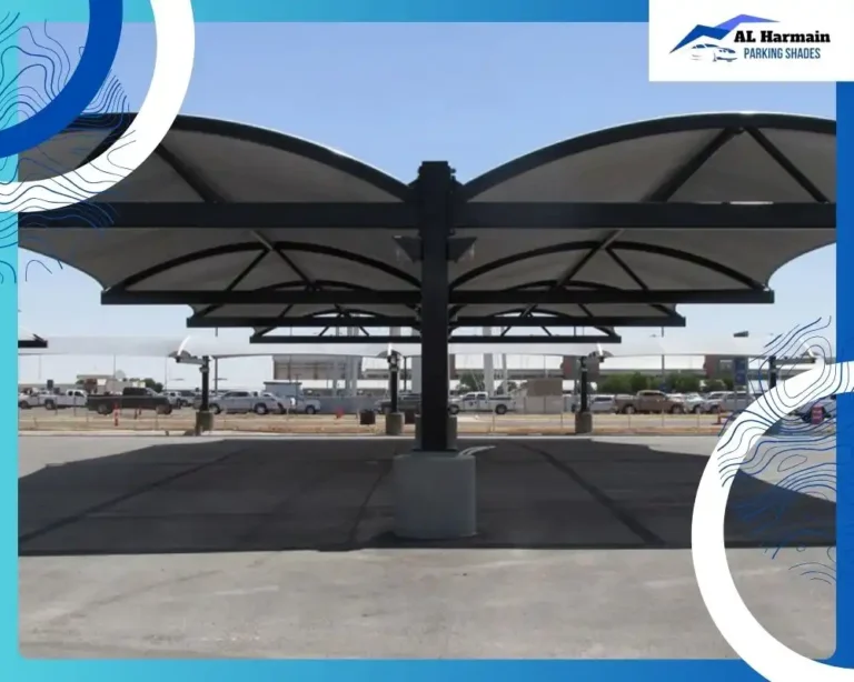 Double Cantilever Car Parking Shades