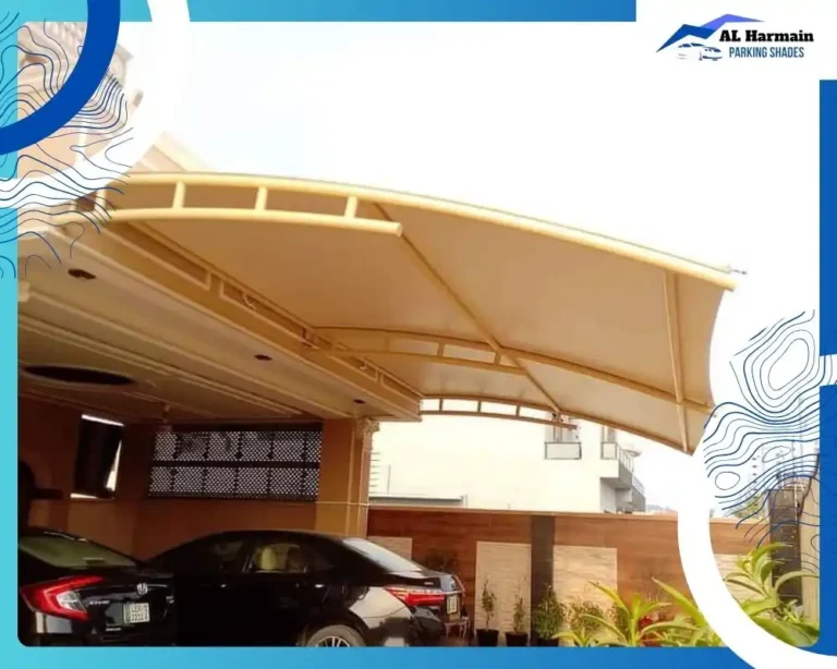 PVC Car Parking Shade – Saudi Arabia